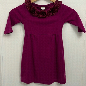Girls Crewcuts Knit Dress Purple  Size 5